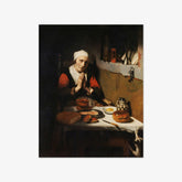Old Woman Saying Grace, Known as ‘The Prayer without End’ by Nicolaes Maes - thumbnail_0_nf_66fc1c898213847b6f35790e